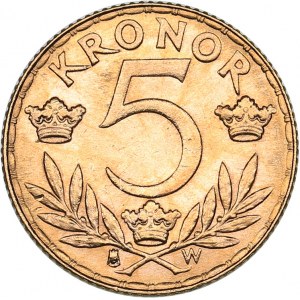 Sweden 5 kronor 1920 - Gustav V (1907-1950)