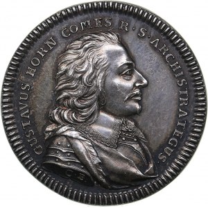 Sweden medal Gustave Horn, commander of Swedish troops, ND (after 1657)