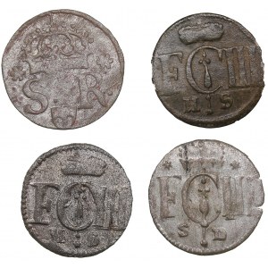 Germany - Prussia solidus 1622, 1693, 1694, 1695 (4)