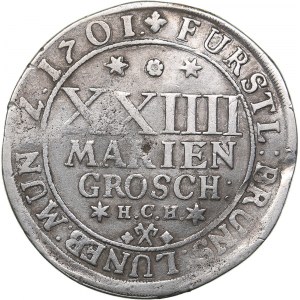 Germany - Braunschweig 24 groschen 1701