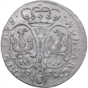 Germany - Brandenburg-Prussia 6 groschen 1753 E