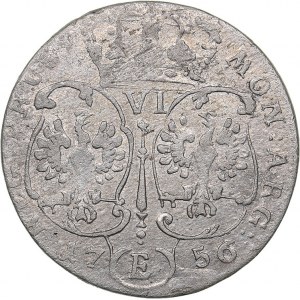 Germany - Brandenburg-Prussia 6 groschen 1756 E
