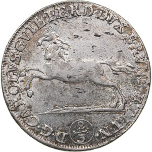 Germany - Braunschweig-Wolfenbüttel 2/3 Taler 1789
