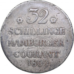 Germany - Hamburg 32 schilling 1809