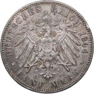 Germany - Prussia 5 mark 1904 A