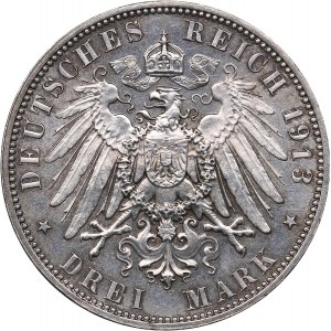 Germany - Prussia 3 mark 1913 A