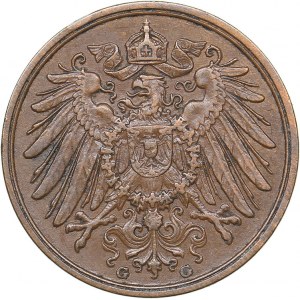 Germany 2 pfennig 1914 G