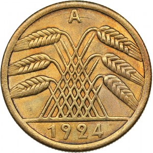 Germany - Weimar Republic 50 rentenpfennig 1924 A