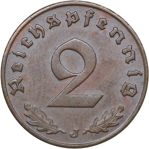 Germany 2 reichspfennig 1940 J