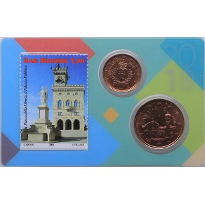 San Marino coins set 2018