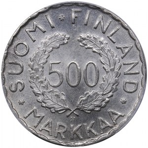 Finland 500 markkaa 1951-H Olympics - PCGS MS65