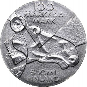 Finland 100 markkaa 1989