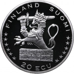 Finland 20 ecu 1996