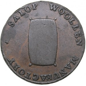 Great Britain - Shrewsbury Halfpenny Token 1793