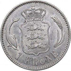Denmark 1 kroner 1876