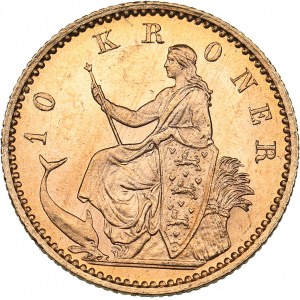 Denmark 10 kroner 1900