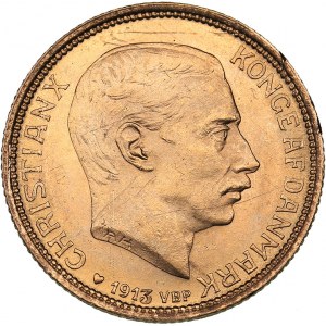 Denmark 20 kroner 1913