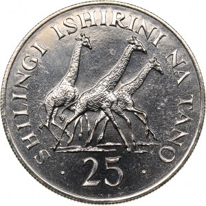 Tanzania 25 shillingi 1974 - Conservation