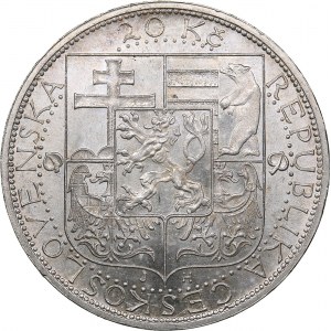 Czechoslovakia 20 korun 1937