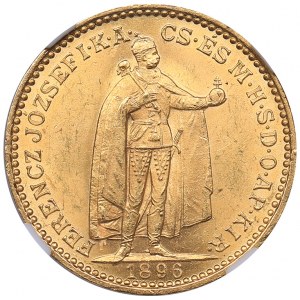 Hungary 20 corona 1896 KB - NGC MS 62