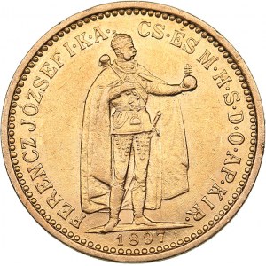 Hungary 10 korona 1897