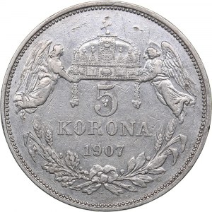 Hungary 1 corona 1907