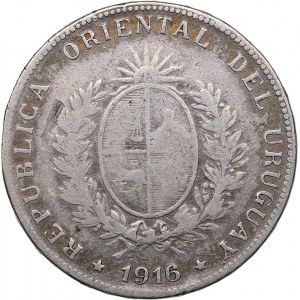 Uruguay 50 cents 1916