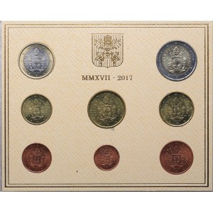 Vatican set of coins 2017