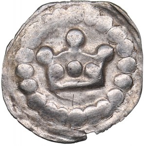 Reval - Denmark pfennig (crown bracteate) Anonymous (1265-1332)