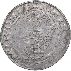 Riga 1/2 mark 1557 - Heinrich von Galen (1551-1557)