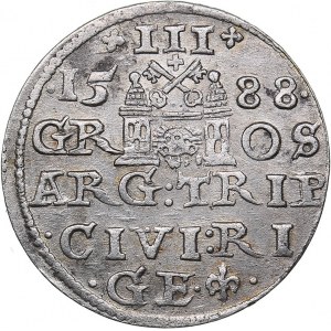 Riga 3 grosz 1588 - Sigismund III (1587-1632)