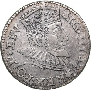 Riga 3 grosz 1593 - Sigismund III (1587-1632)