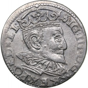 Riga - Poland 3 grosz 1596 - Sigismund III (1587-1632)