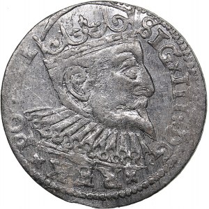 Riga - Poland 3 grosz 1598 - Sigismund III (1587-1632)