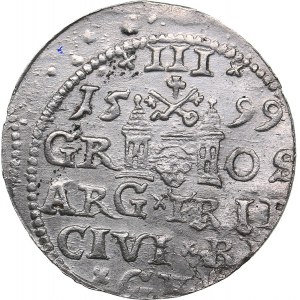 Riga 3 grosz 1599 - Sigismund III (1587-1632)