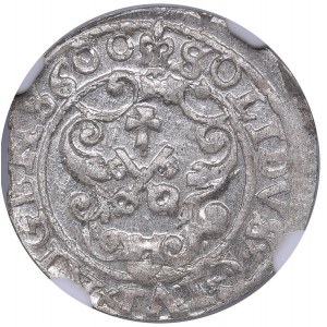 Riga - Poland solidus 1600 - Sigismund III (1587-1632) - NGC MS 65