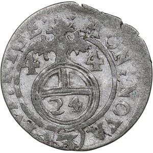 Riga - Sweden 1/24 taler 1644 - Kristina (1632-1654)