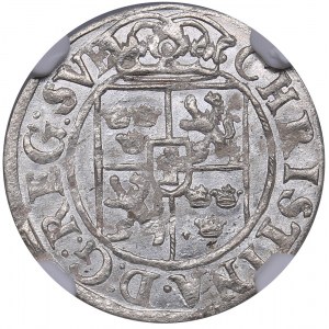 Riga - Sweden 1/24 taler 1644 - Kristina (1632-1654) - NGC MS 65