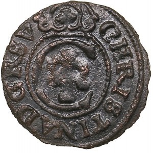 Livonia - Riga - Sweden Solidus 1645 - Kristina (1632-1654)