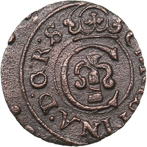 Livonia - Riga - Sweden Solidus 1645/47 - Kristina (1632-1654)