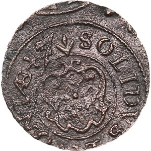 Livonia - Riga - Sweden Solidus 1645/47 - Kristina (1632-1654)