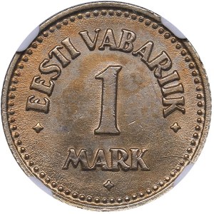 Estonia 1 mark 1924 - NGC MS 64