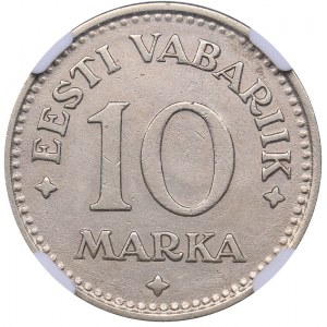 Estonia 10 marka 1925 - NGC AU Details