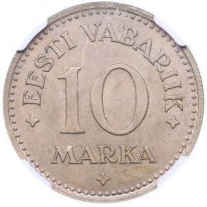 Estonia 10 marka 1925 - NGC MS 63