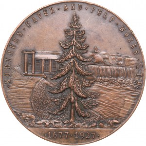 Estonia medal 250th years of Northern Paper and Cellulose Works, 1927