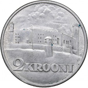 Estonia 2 krooni 1930 - Toompea - Long 1