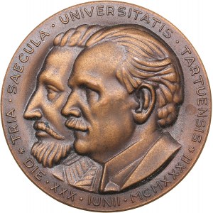 Estonia medal 300th Anniversary of the University of Tartu, 1932