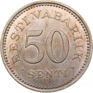 Estonia 50 senti 1936