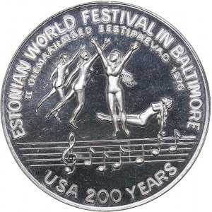 Estonia medal Estonian World festival in Baltimore, 1976