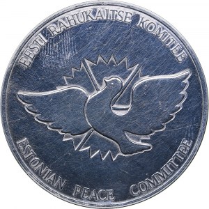 Estonia medal Estonian peace commitee, 1988